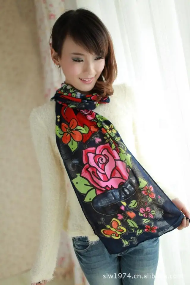 2018 классический детский хлопковый шарф для женщин и девочек унисекс теплый