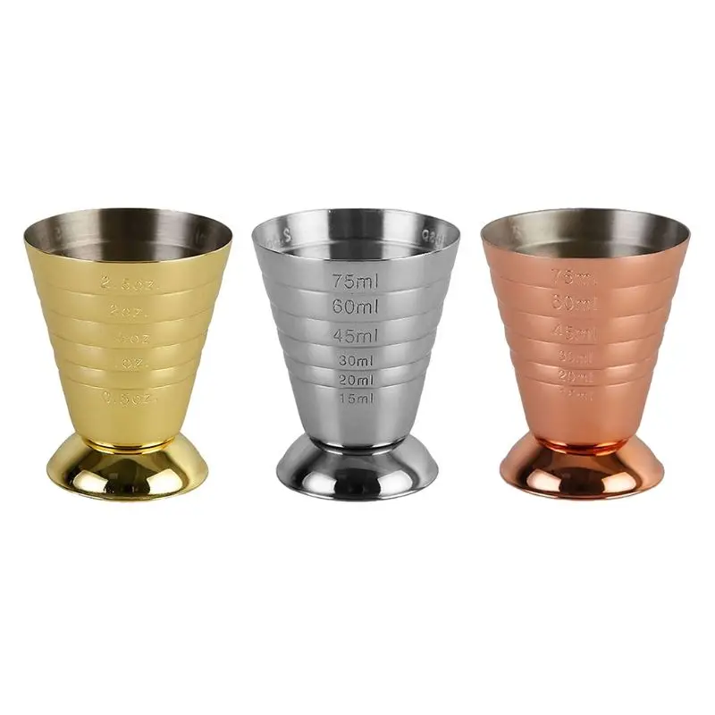 Мерный снятый стаканчик джиггер бар коктейльный напиток миксер ликер мерный
