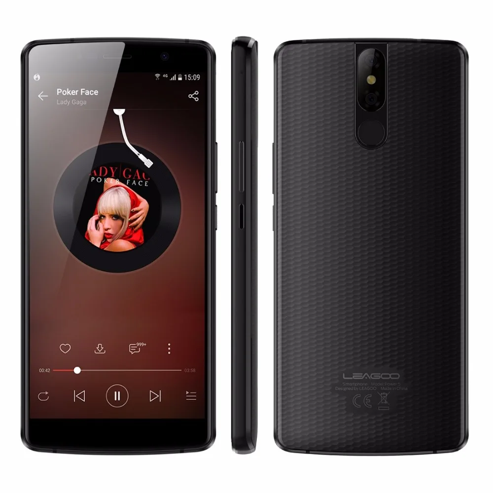 LEAGOO Power 5 смартфон с 99 дюймовым дисплеем восьмиядерным процессором MT6763 ОЗУ 6 ГБ ПЗУ