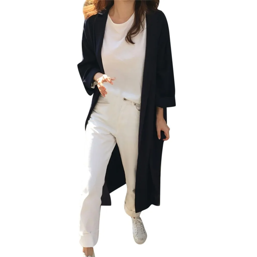 2019 летние Для женщин 2 Цвет пляжные пальто в форме платья с длинным рукавом