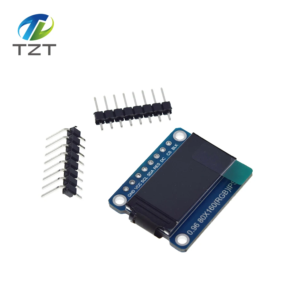 IPS 0 96/1 3 дюймов 7P SPI HD 65K полноцветный OLED модуль ST7735 Привод IC 80*160 96 TFT|ЖК-модули| |