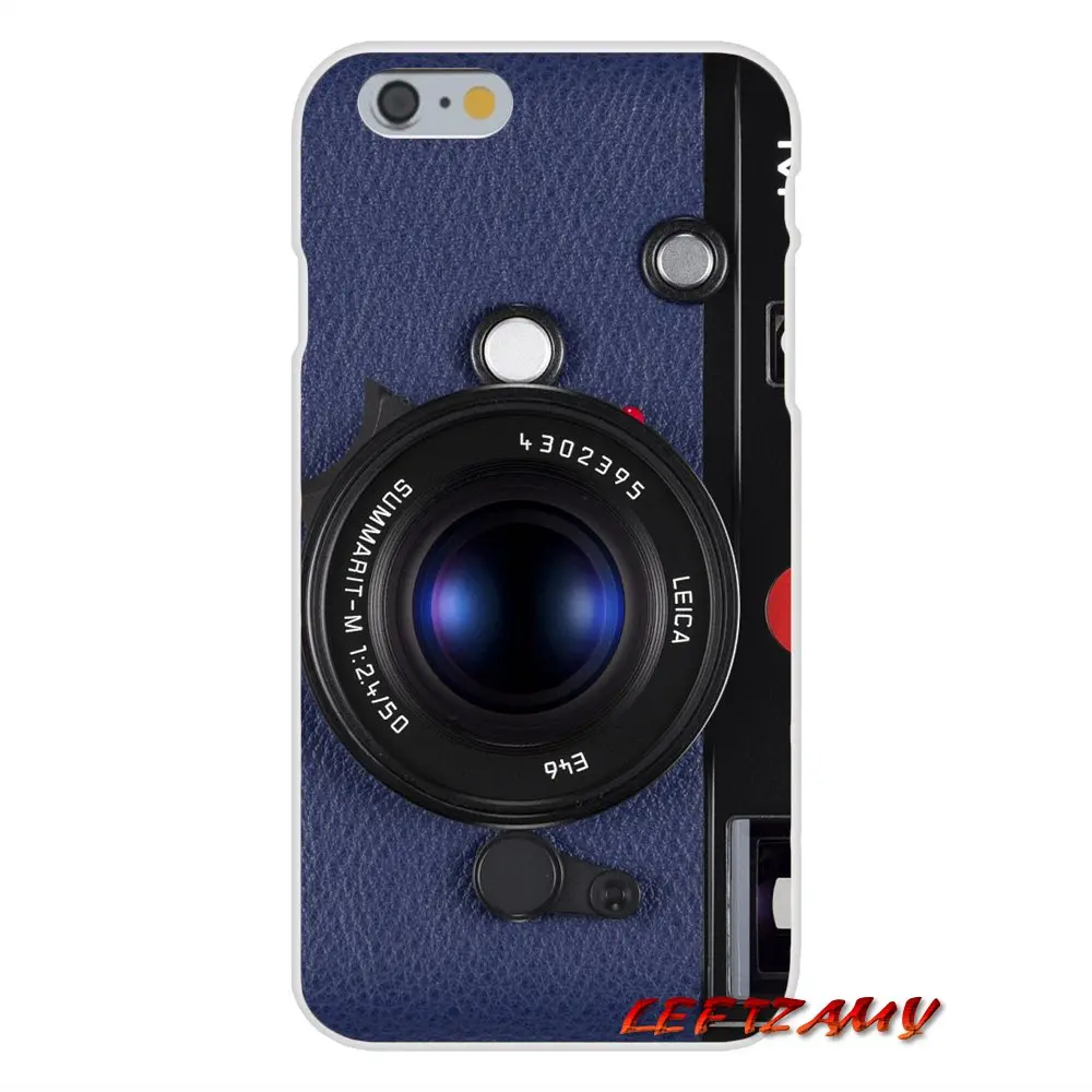Для iPhone X XR XS MAX 4 4s 5 5S 5C SE 6 S 7 8 Plus leica camera немецкие аксессуары чехлы для телефонов |