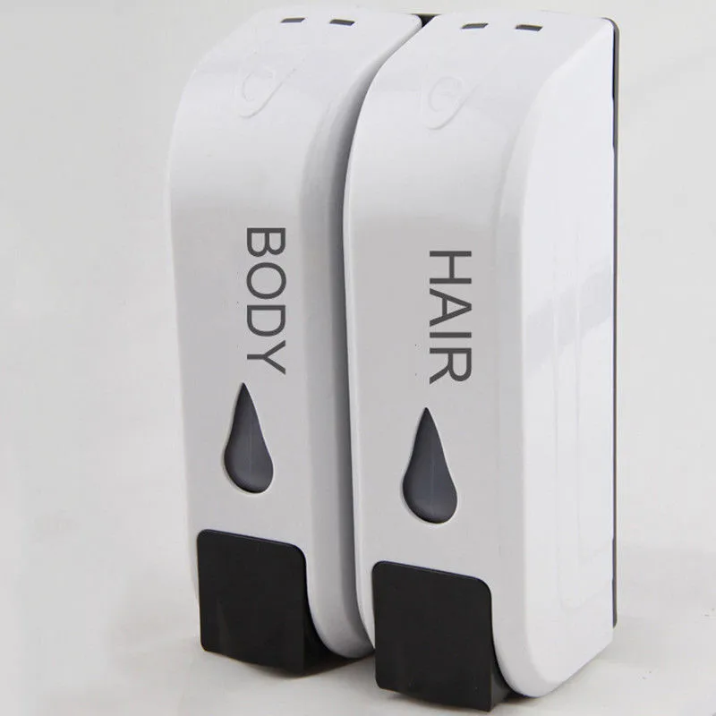 Тройной/Двойной диспенсер для мыла душа настенный жидкого шампуня