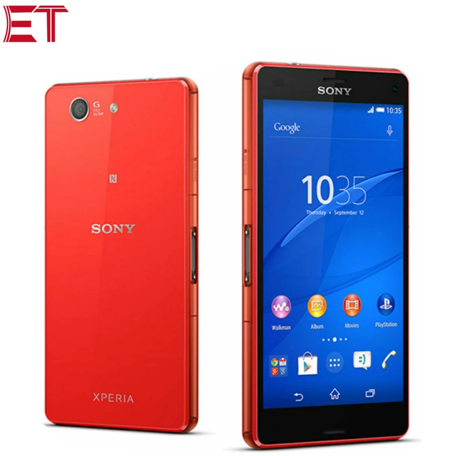 Версия HK мобильный телефон Sony Xperia Z3 Compact D5833 LTE 2GB 16GB 4," 1280x720p Snapdragon801 QuadCore 2600mAh Android телефон NFC