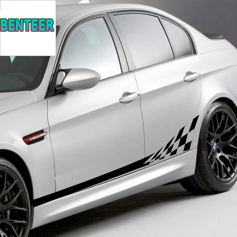 2 шт. наклейки на боковые кузова автомобиля bmw M 1 3 4 5 GT series X1 X3 X4 X5 X6|Наклейки