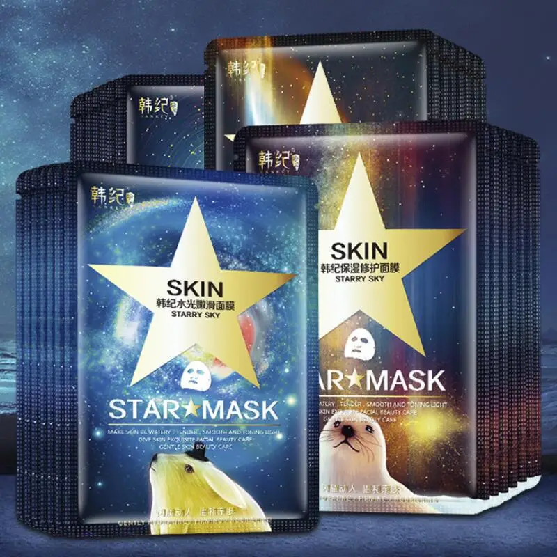 HANKEY Star маска для лица восстанавливающая поры увлажняющая Успокаивающая