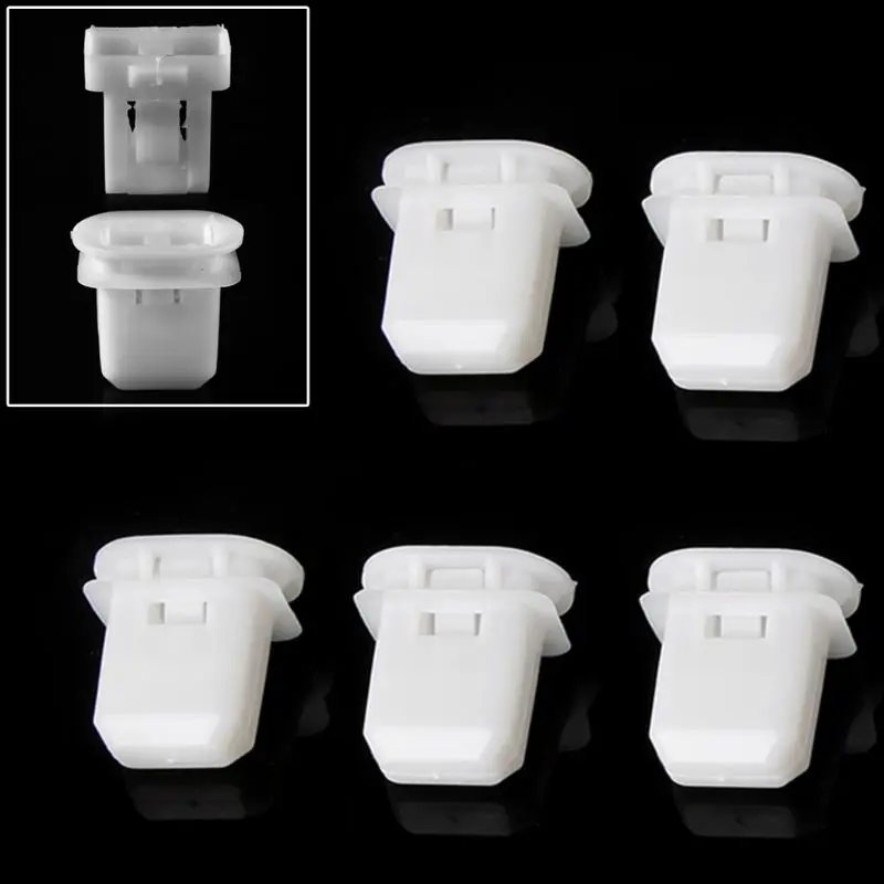 

5 Pcs White Plastic Seat Fixed Car Fastener Clips Retainer For Chevrolet Cruze