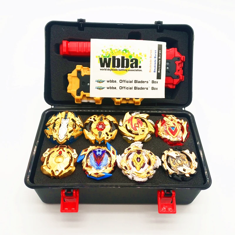 Набор топов пусковые устройства Beyblade игрушки со стартером и коробкой Bayblade Металл Бог взрыв волчок Bey Blade лезвия игрушки