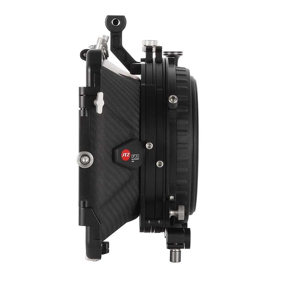JTZ DP30 Cine карбоновое волокно 4x4 &quotМатовая коробка 15 мм/19 мм для Sony ARRI RED CANON BMD|matte box|4x4