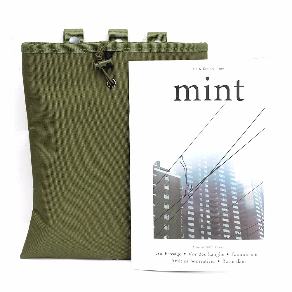 Molle тактический свалочный мешок 1000D военный страйкбол магазин для патронов сумка для восстановления хранения патронов Перевозчик Охотничьи аксессуары сумки