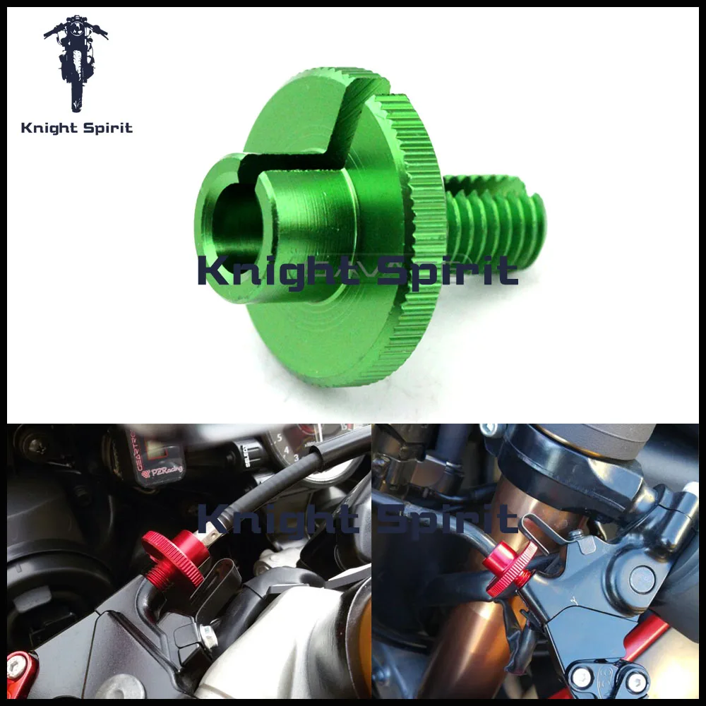 

Аксессуары для мотоциклов kawasaki NINJA ZX6R ZX9R ZX10R ZX12R 6R/9R/10R/12R CNC Заготовка кабеля сцепления проводной регулятор M10x1.5