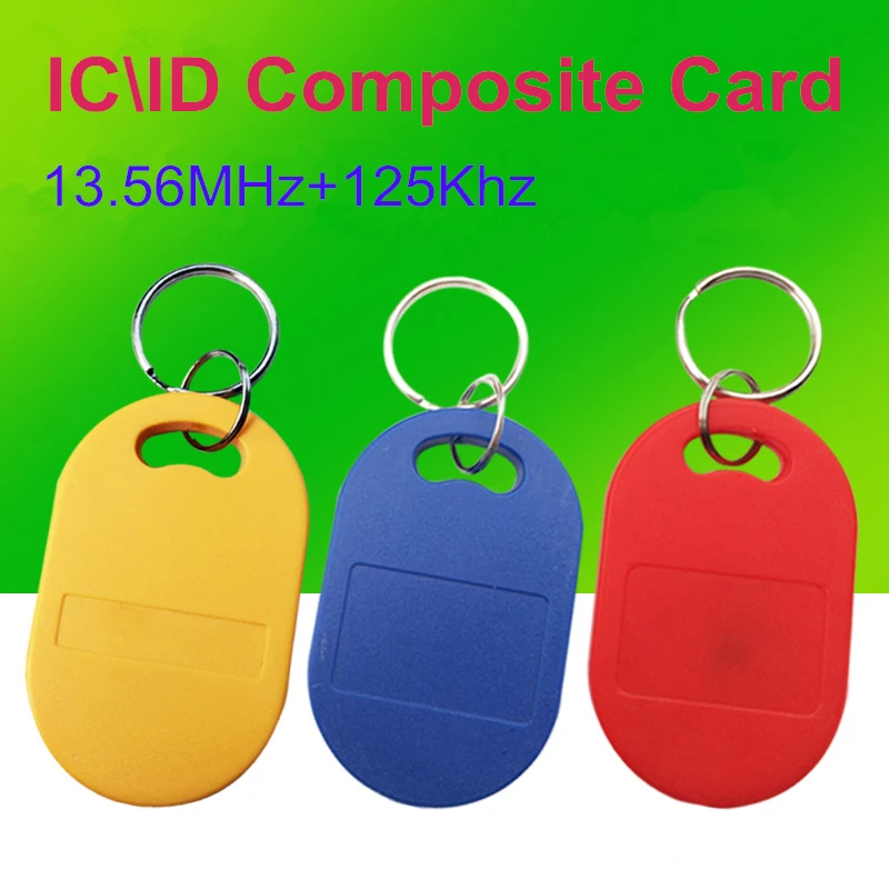 5 шт. IC ID UID 13 56 МГц RFID 125 кГц T5577 EM4305 двухчиповая частота сменный перезаписываемый