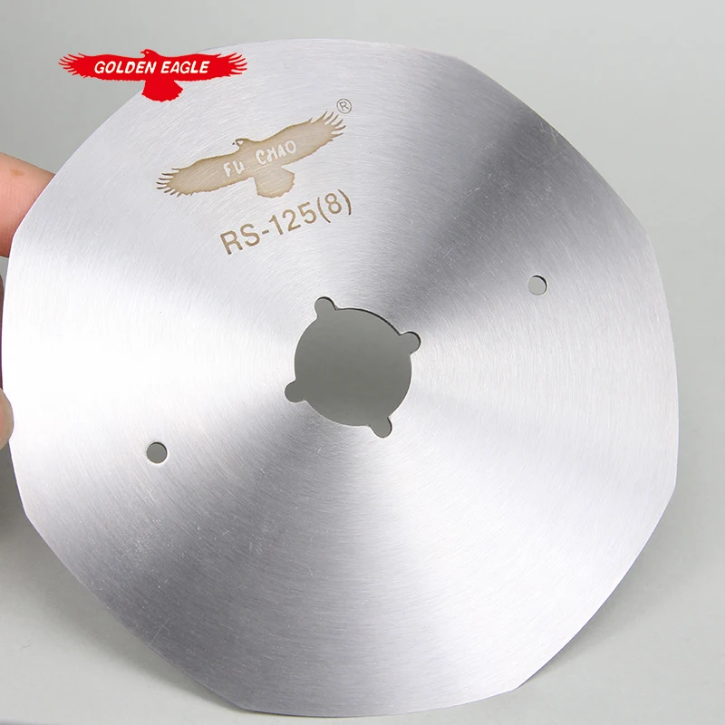 Стальной нож Eagle RS125 углеродистая сталь круглый для режущих машин запчасти