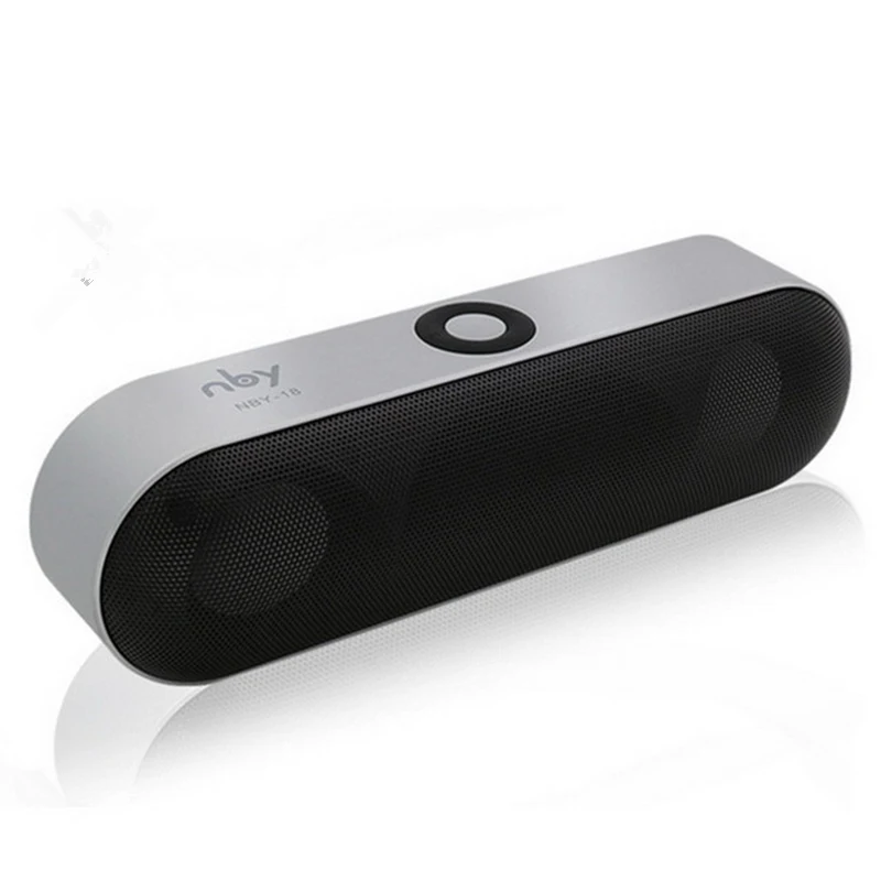 Hots NBY-18 Мини Bluetooth динамик портативный беспроводной 360 градусов стерео звуковая