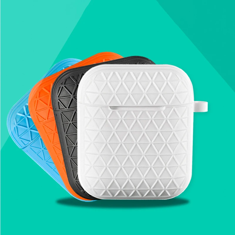 Силиконовый чехол для Airpods новинка 2019 мультяшный беспроводной Чехол Earpods