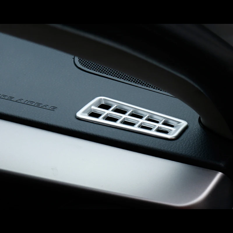 2014 2015 2016 2017 2018 Interior Upper Air Vent Outlet Cover ABS Trim Shell Car Styling 2pcs Matte for Toyota RAV4 Accessories |