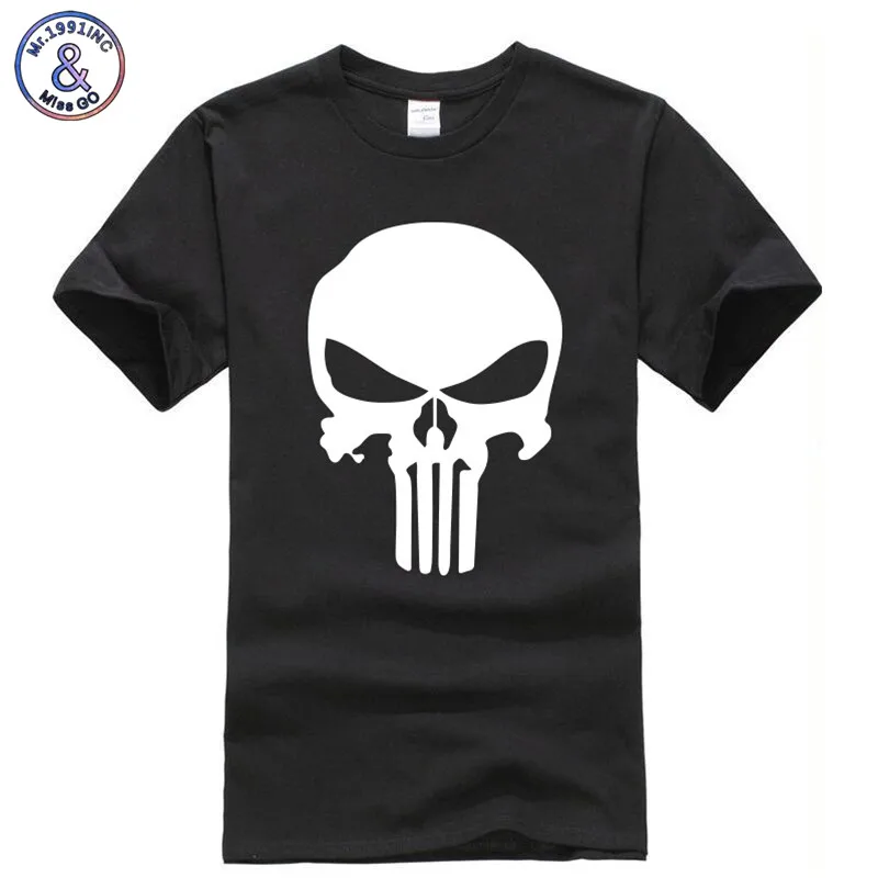 Футболка punisher для мужчин/женщин 2018 модная брендовая одежда футболки с принтом