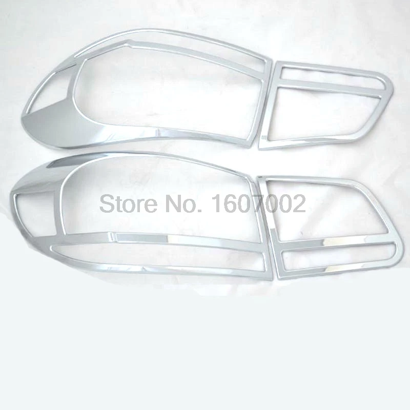 Для Volkswagen VW Tiguan 2012 2013 2014 2015 4 шт. хромированный внешний задний фонарь для