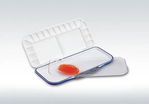 Корейский Mijello FUSION 18 Герметичный/герметичный цвет воды PaletteSquare смешивания