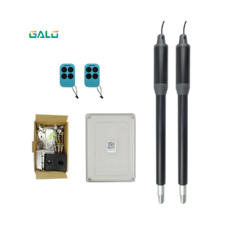 kit d AC110~ 220 V линейный привод червячный механизм автоматический поворотный затвор открывалка/фотоэлементы, лампа, кнопка, gsm, клавиатура, удаленный Цвет опционально - Цвет: kit d
