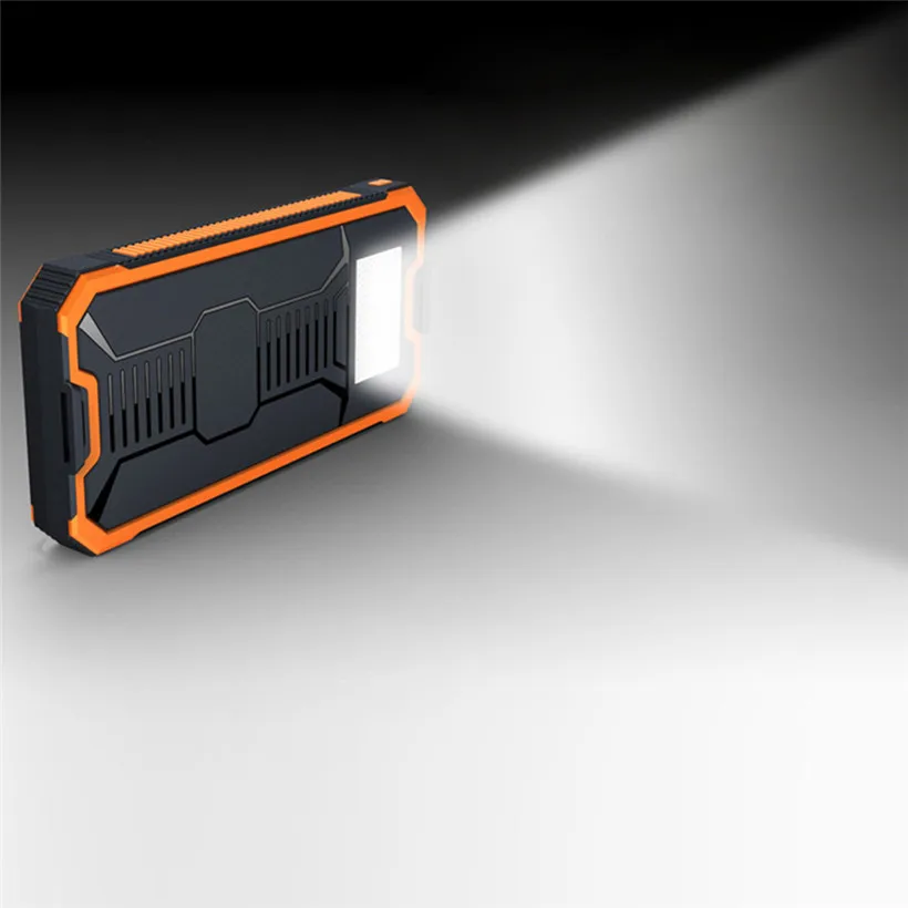 OMESHIN светодиодный внешний аккумулятор с двумя usb-портами, чехол с солнечной панелью, зарядное устройство, набор для самостоятельной сборки, коробка для смартфона 180123, Прямая поставка