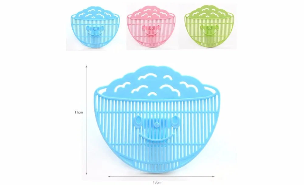 1 шт. прочный чистый в форме лица с улыбкой промывка риса сито бобы горох очистки