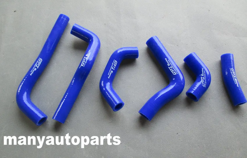 Синий силиконовый шланг радиатора охлаждающей жидкости для HONDA CRF450R CRF 450 R 2002 2003