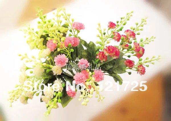 Маленький искусственный шелковые цветы украшения для свадьбы дома цветочные