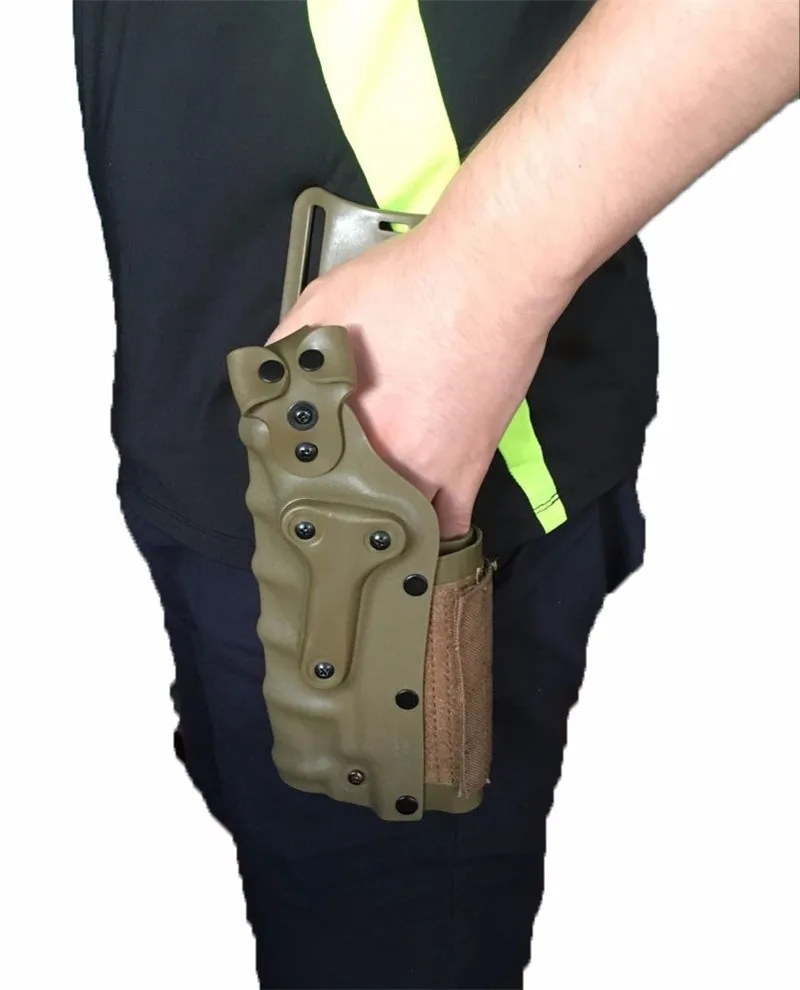 Тактический Airsoft Шестерни GL17 1911 92 USP Военная Униформа левой и правой руки держатель для кобуры Охота Стрельба аксессуары