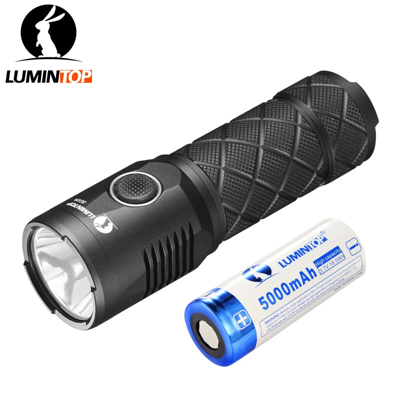 LUMINTOP SD26 с 26650 Батарея супер яркий 1000 люмен фонарик Перезаряжаемые света кри XP L HD