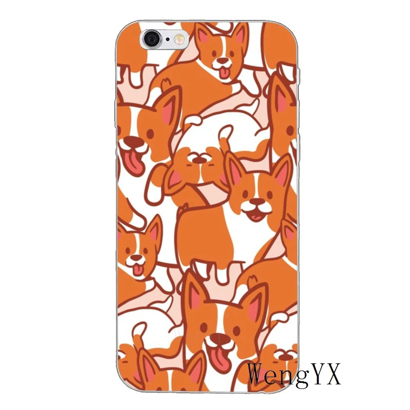 Corgi dog Love kiss my ass мягкий чехол для телефона Xiaomi Redmi Note 7 6 5 5A 4 3 pro S2 5 plus 6A 4A 4x Pocophone F1 - Цвет: kiss-my-ass-A-09