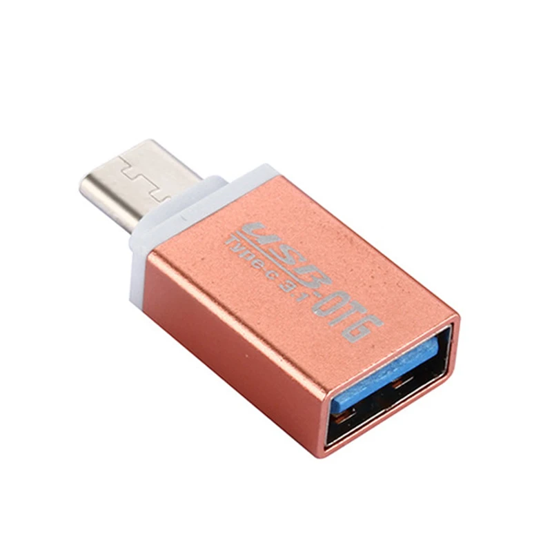 Переходник с USB папа на 3 1 Type c OTG мама для Oneplus 2 MacBook HJ55|Компьютерные кабели и