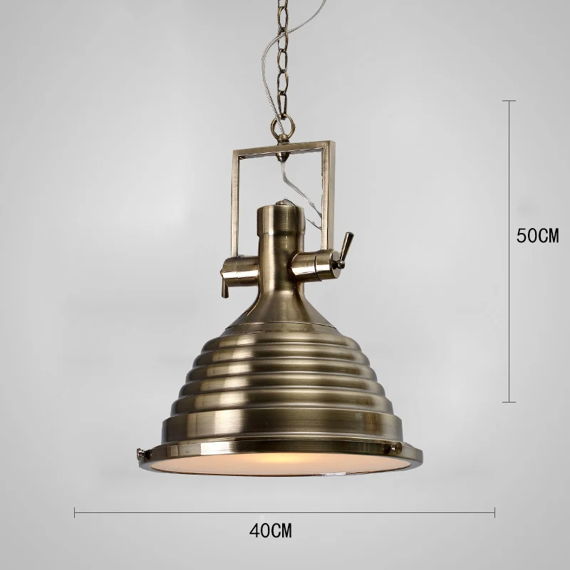 Model 4 Vintage loft American chain pendant light country restaurant heavy metals industry lamp the wind restoring ancient ways - Цвет корпуса: Model 4