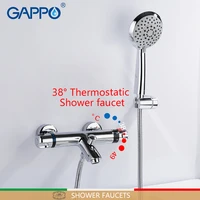 gappo bathtub faucets bathroom faucet wall mounted bathroom shower water mixer rotatable thermostatic faucets