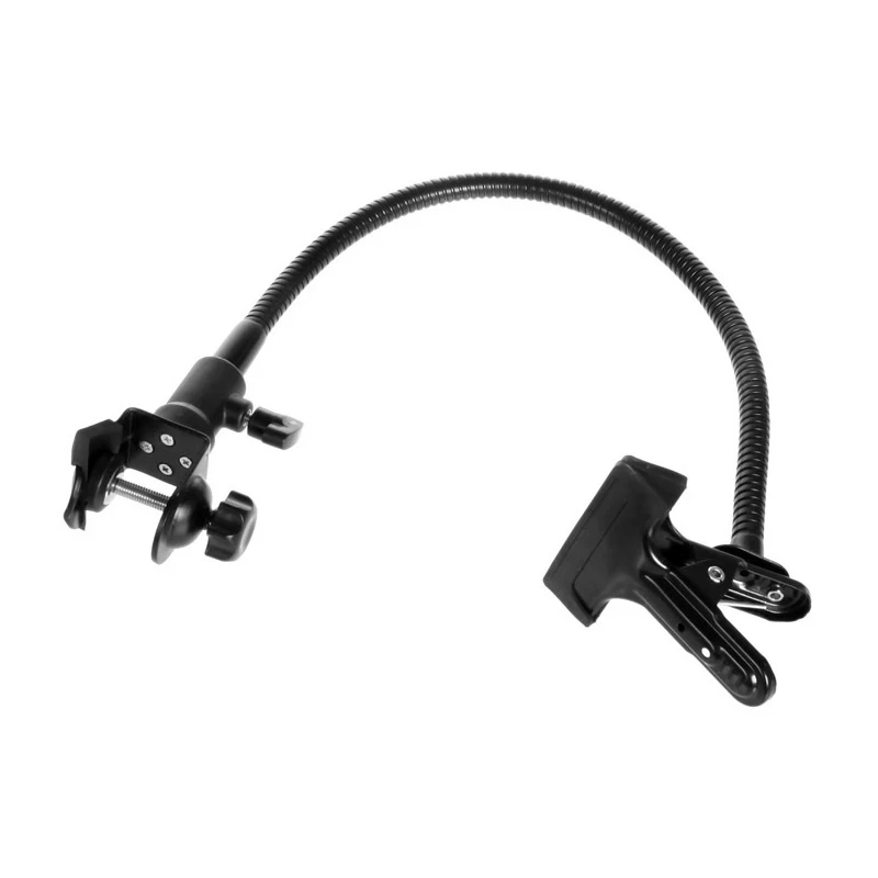 Clamp with Flex Arm Держатель для фона зажим для камеры аксессуары для фотостудии осветительная подставка гибкий манипулятор отражатель фото Camara Fotografica - Цвет: Clamp with Flex Arm