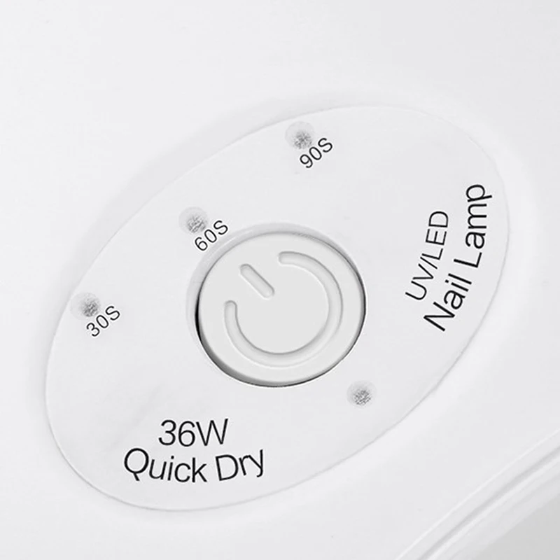 USB Connector 36W UV LED Nail lamp 12 dryer for All Gels with 30s/60s/90s Timer Perfect Thumb Drying Solution | Красота и здоровье