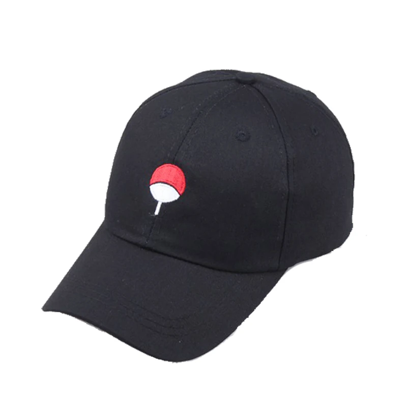 Аниме Наруто Учиха Кепка Косплей шляпа Акацуки вышивка Snapback Регулируемая весна лето для женщин мужчин спортивные аксессуары