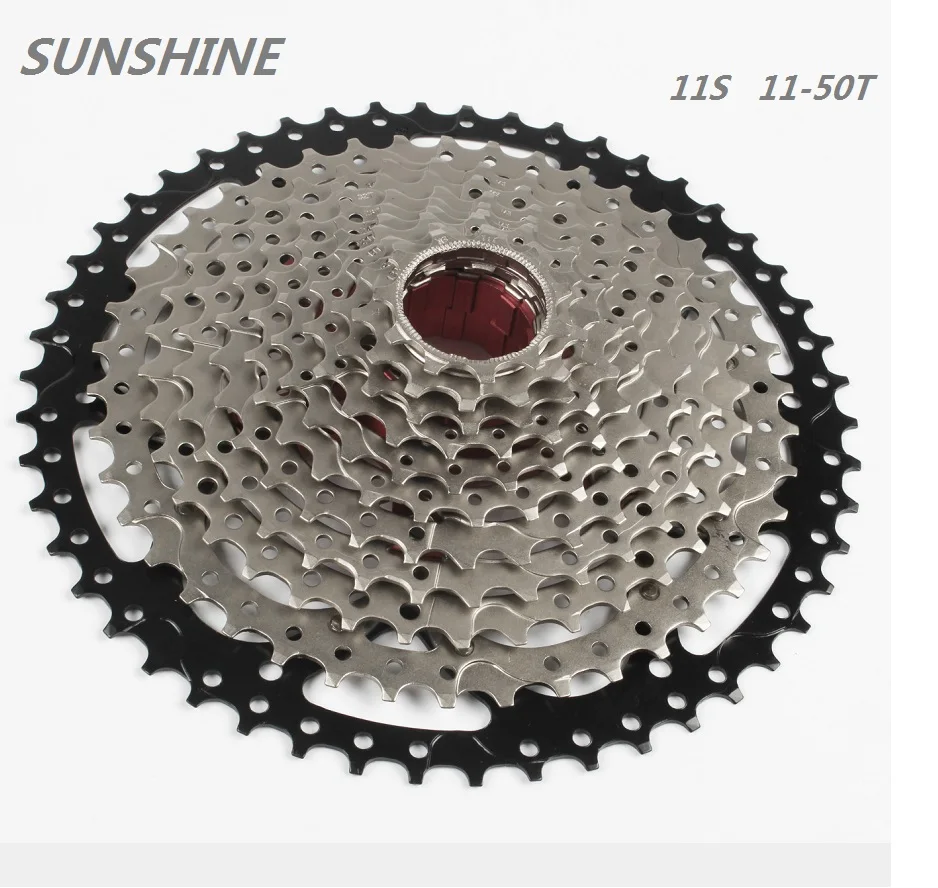 Кассета SUNSHINE Freewheel 11 50T скоростной горный инструмент для велосипеда маховик