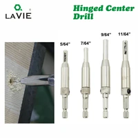 lavie 4pcslot hss self centering hinger drill bit center positioned carpenter furniture maker bits woodworking punch db03007