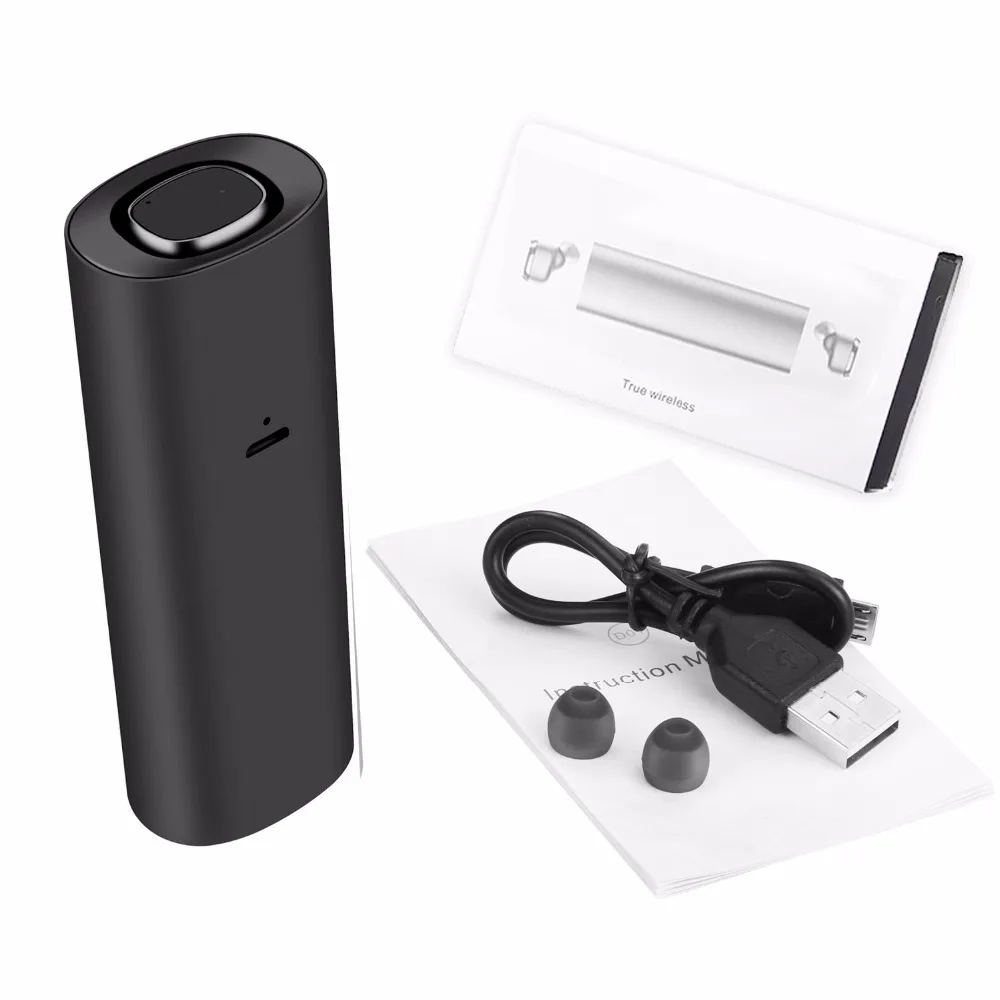 Apleok Mini TWS Bluetooth Earphone Music Stereo headset with Mic Wireless Earbud 650mAh Rechargeable Power Bank | Электроника