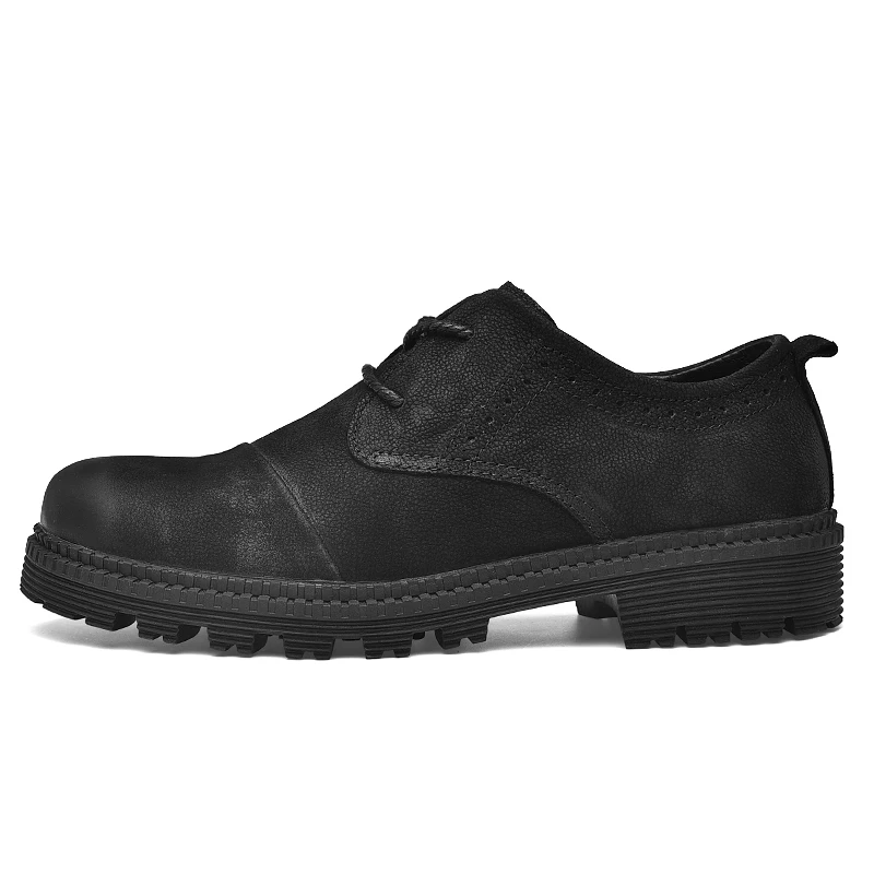 CLAX Men Shoes Genuine Leather Spring Autumn Casual Shoe Male Walking Footwear Soft Black Fashion | Обувь