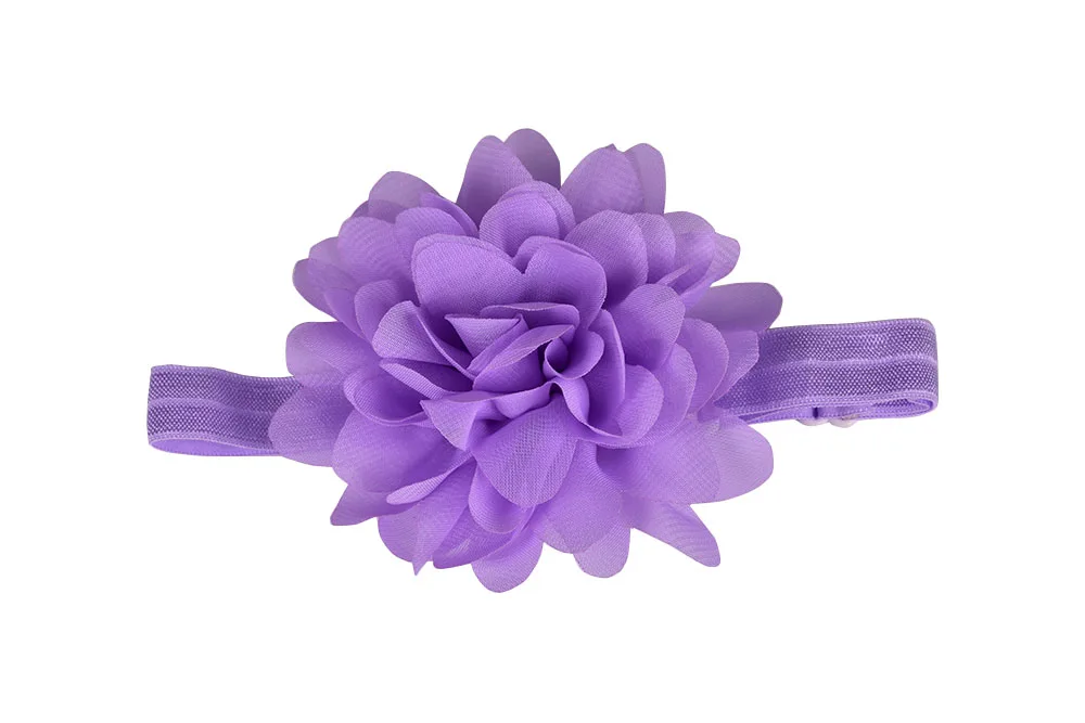 Эластичная лента для ошейника собаки галстук-бабочка шифоновый большой цветок