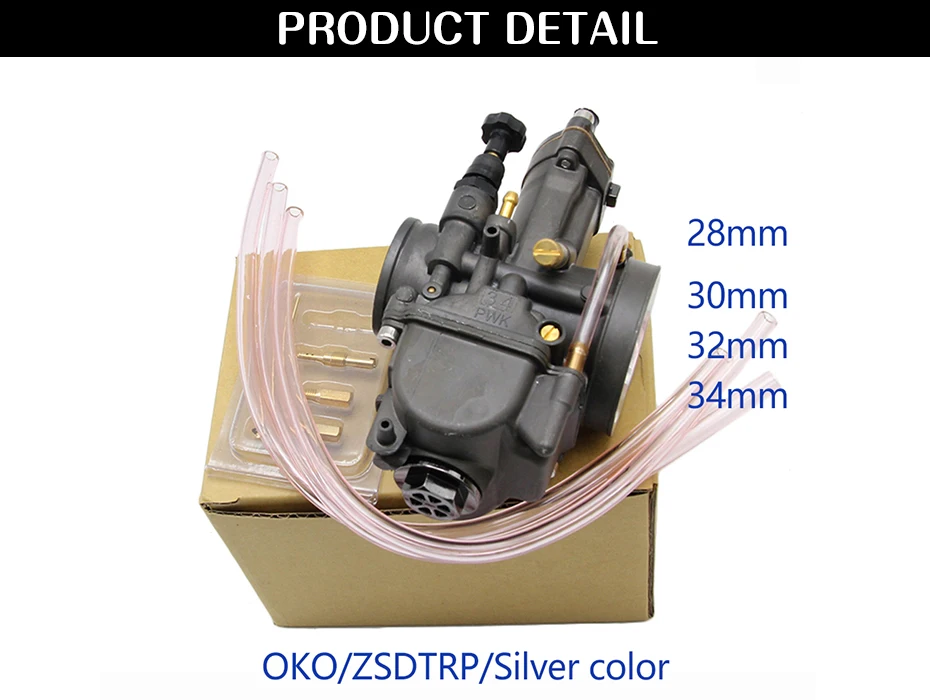 Alconstar-Keihin Koso OKO мотоциклетный карбюратор Carburador 28 30 32 34 мм с силовой струей для ATV внедорожных Dirt Pit Bike Racing
