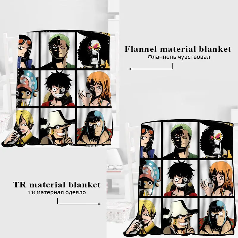 HEARMNY one piece 01, аниме одеяло, одеяло для сна, s, для йоги, офиса, дивана, покрывало для кровати, для путешествий, теплое одеяло s - Цвет: 2