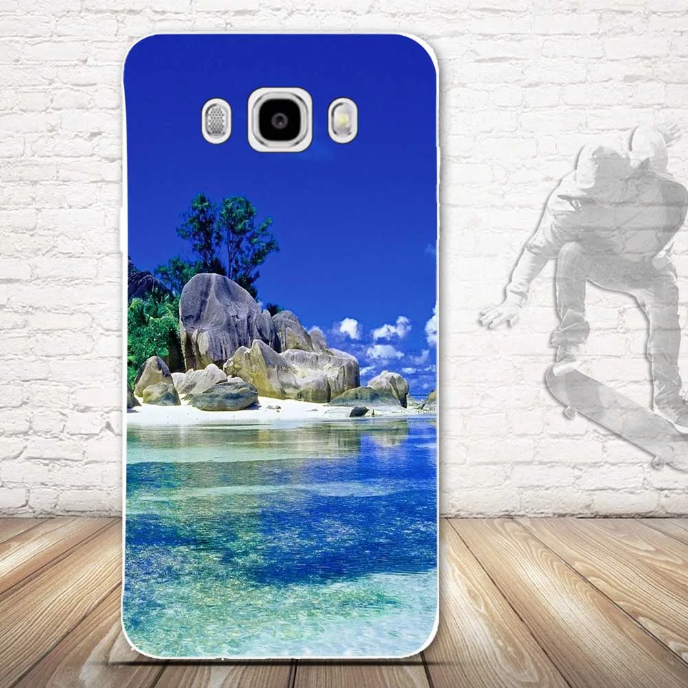 Для Samsung Galaxy J7 2016 чехол J710 J710F мягкий TPU для J710FN Funda 5 5&quot | Мобильные телефоны и