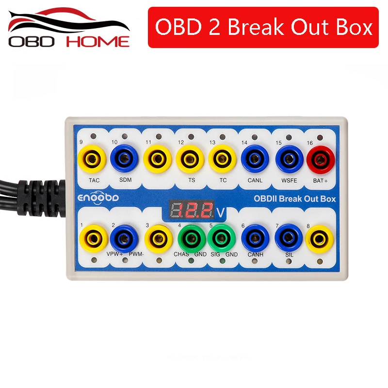 OBD2 автомобильные аксессуары коммутационной панели автомобиля OBD 2 вырваться из
