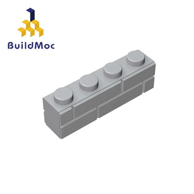 BuildMOC Собирает Частицы 15533 1x4 для строительных блоков детали DIY Электрический