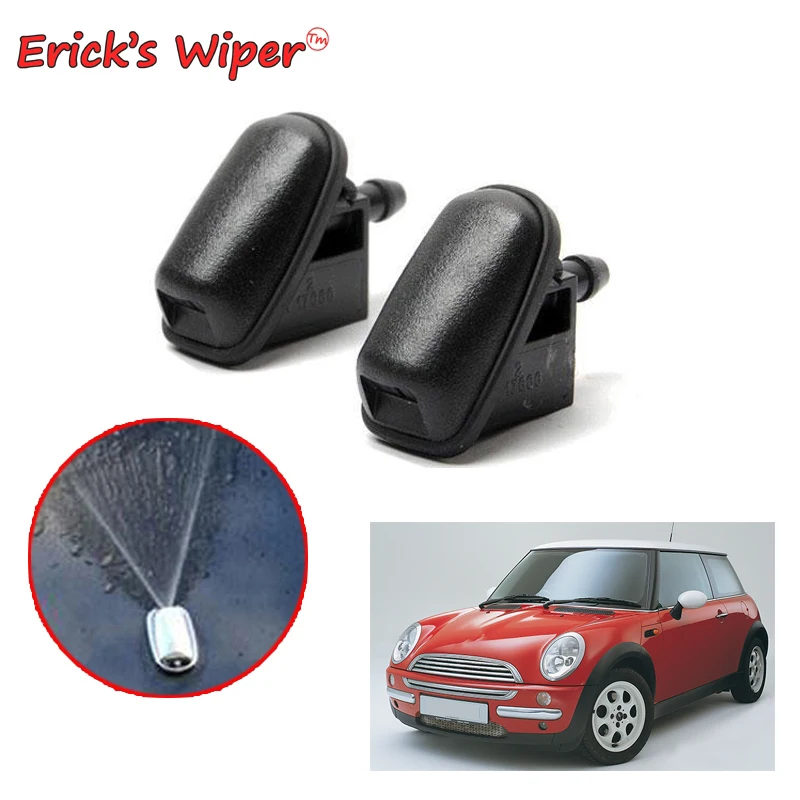 Форсунка для мытья лобового стекла Erick's Wiper 2 шт./лот BMW Mini Cooper One R50 R52 R53 OE: 61667061614
