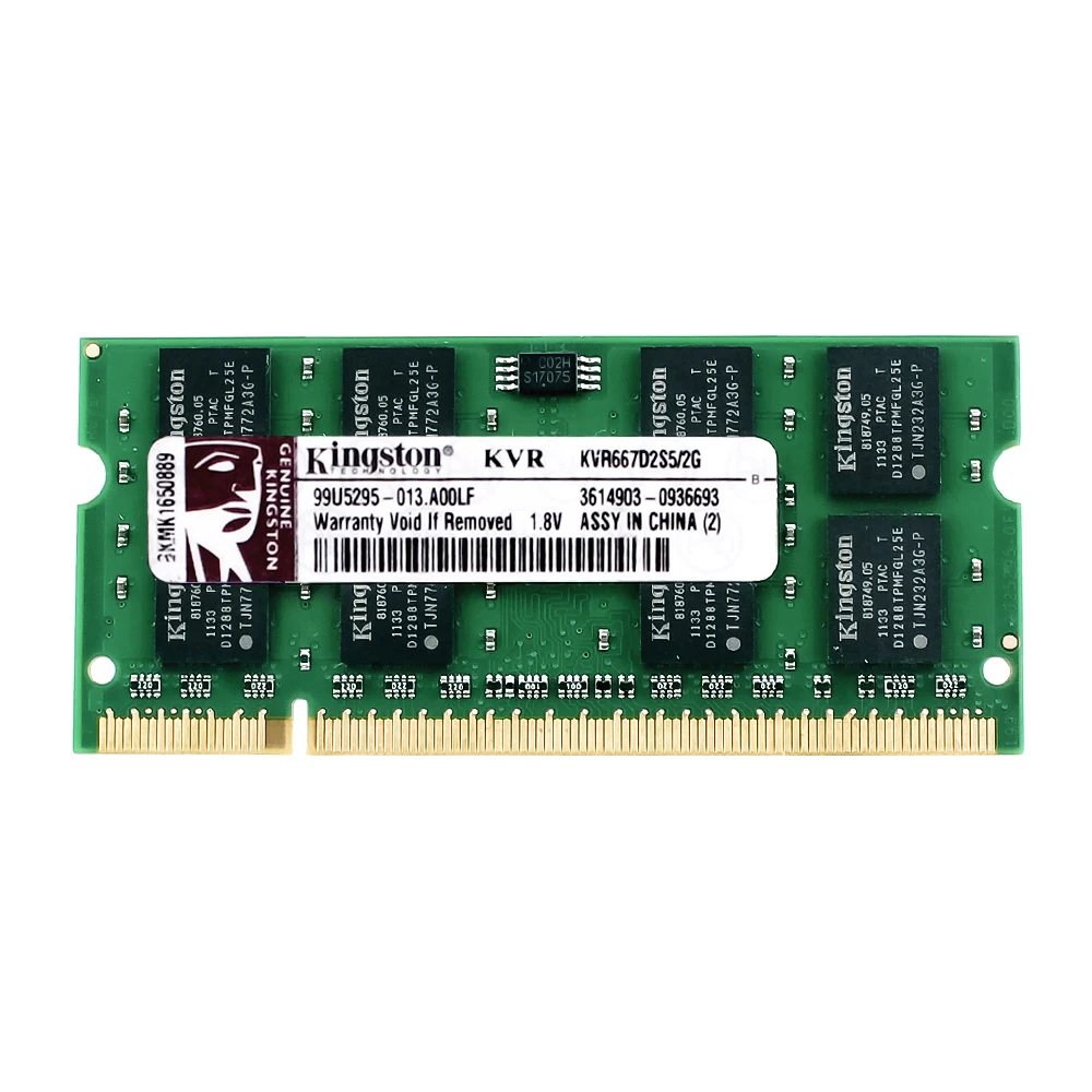 Оперативная память для ноутбука Kingston DDR2 800 667 2 ГБ 1 ddr2 4 = шт. * 2G 8 В 5300 с МГц|ddr2 2gb|ram