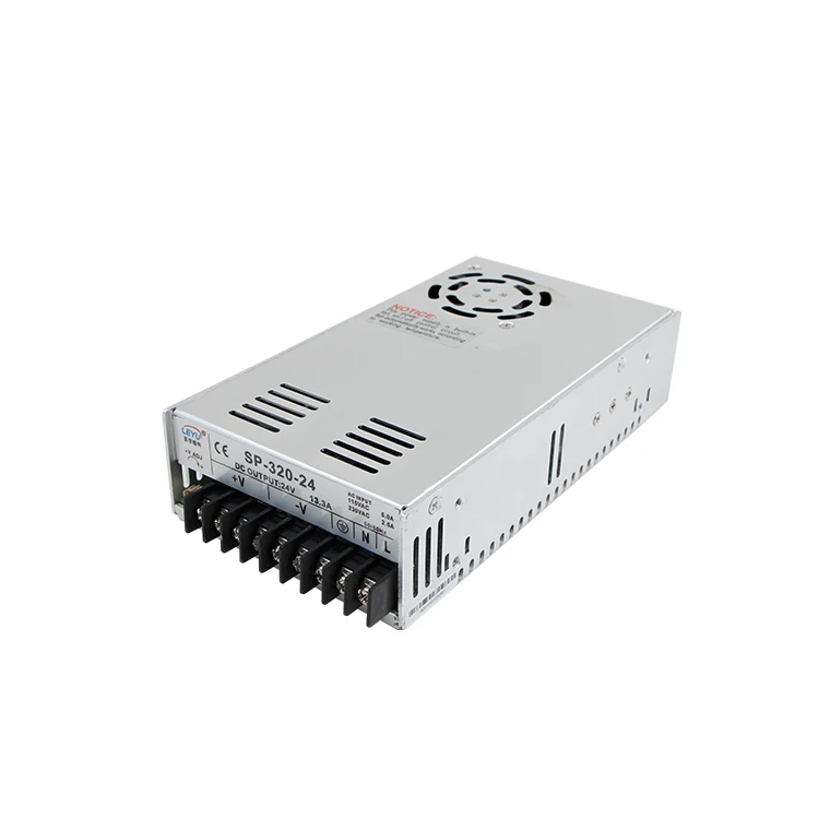 Низкая цена 320W 24V 13.0A одиночный выход импульсный источник питания PFC Функция для
